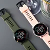 Luminous LED Sports Watch 2025 New Fashion Round Waterproof Electronic Watch Men and Women Digital Clock Relojes Electrónicos 3