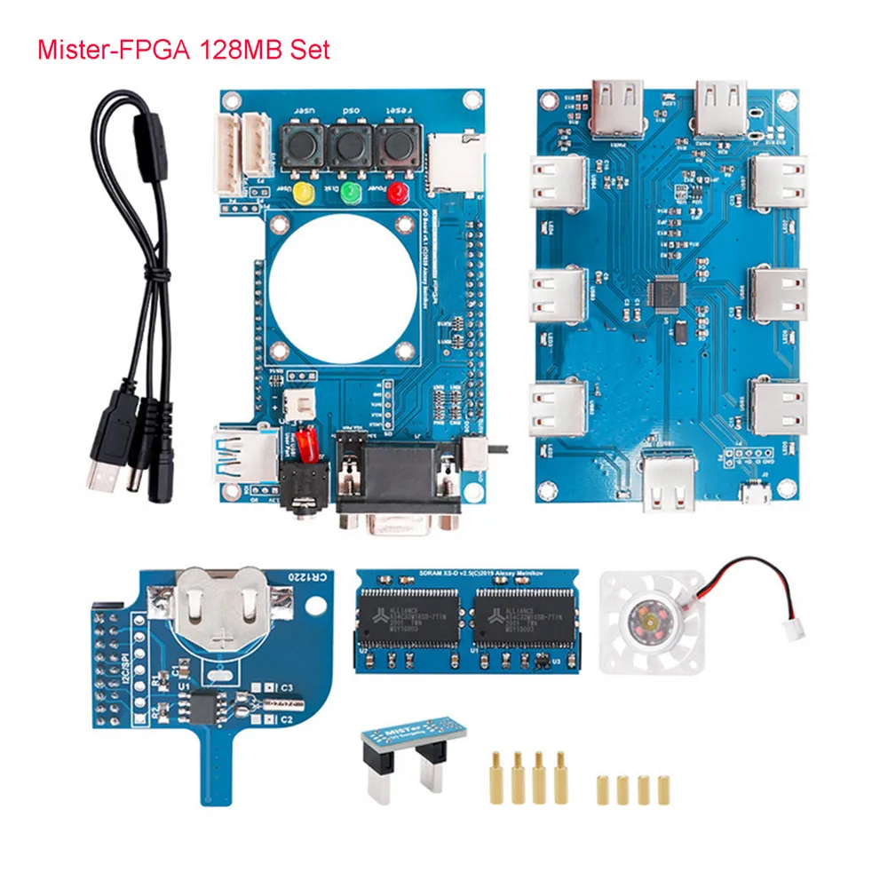 Для mr FPGA 7 USB портов IO Плата для Terasic DE10 Nano ручная сварка | Электроника