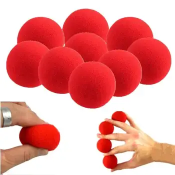 10pcs Magic Sponge Ball Red 1
