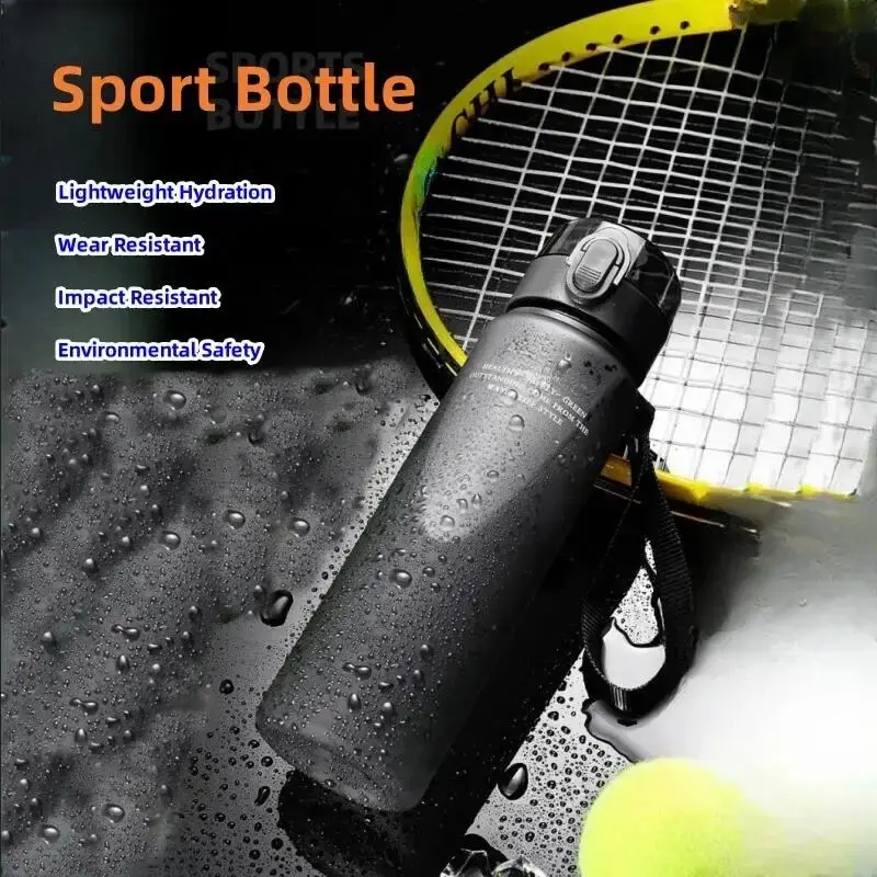 Sports Water Bottle BPA Free Leak Proof 560ML Tour Hiking Portable