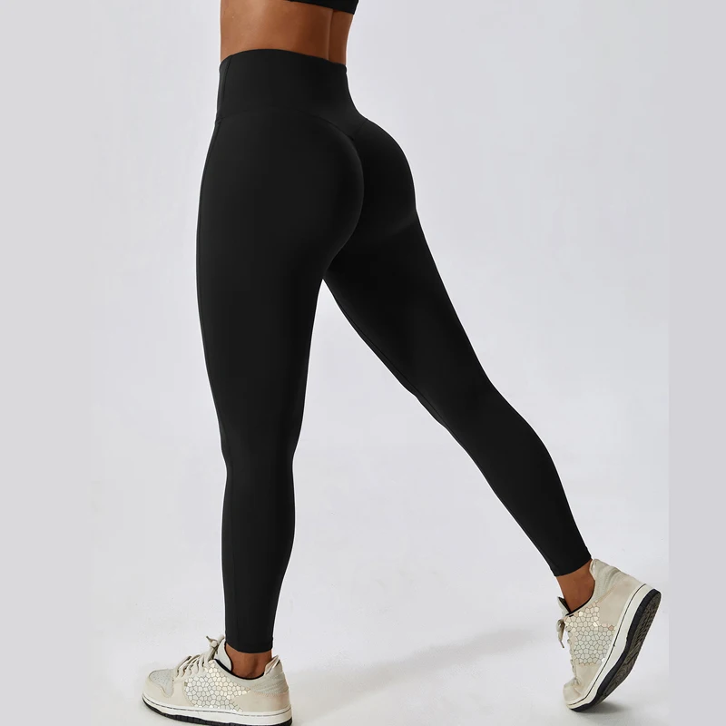 Buttery Soft Yoga Pants Women Solid Color High Waist Gym Leggings