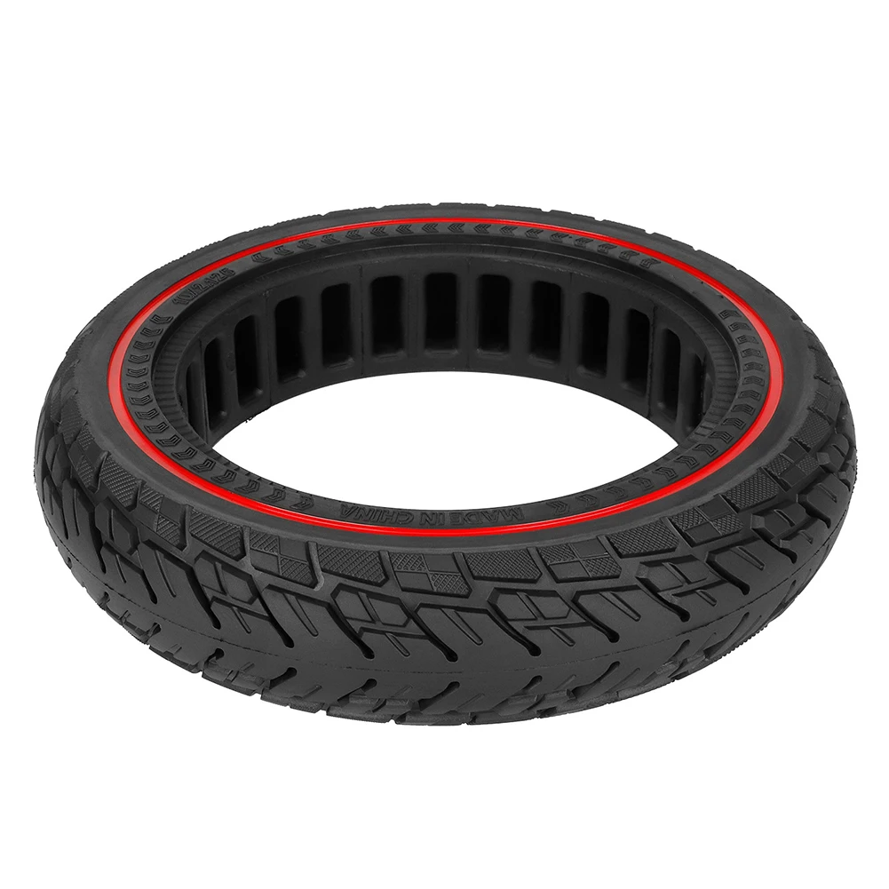 

10 Inch 10x2.125 Solid Tire Off-road Tyre For Ninebot F20/F25/F30/F40 Electric Scooter Rubber Tires Wearproof E Scooter Parts