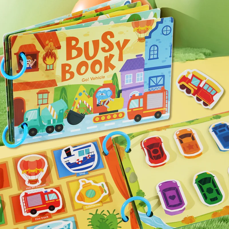 Montessori Baby Busy Quiet Book 2
