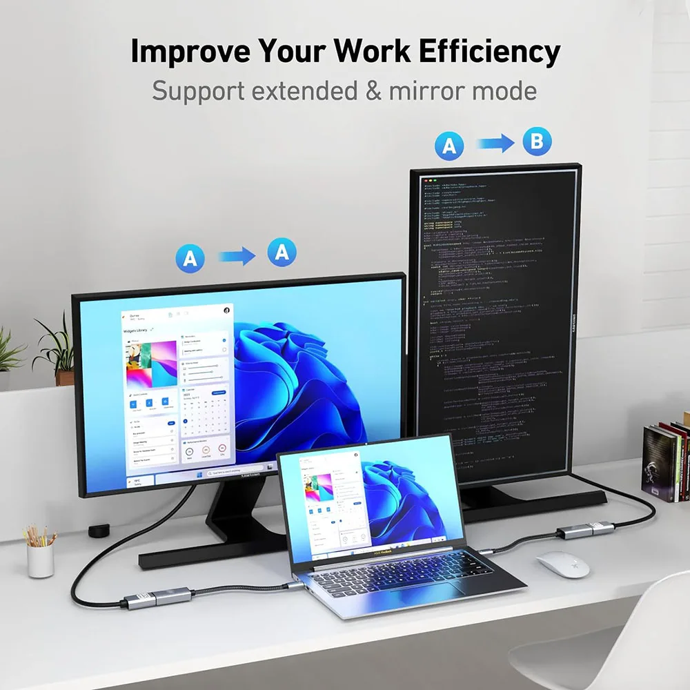 Ultra HD High Refresh Rate USB-C to HDMI Cable