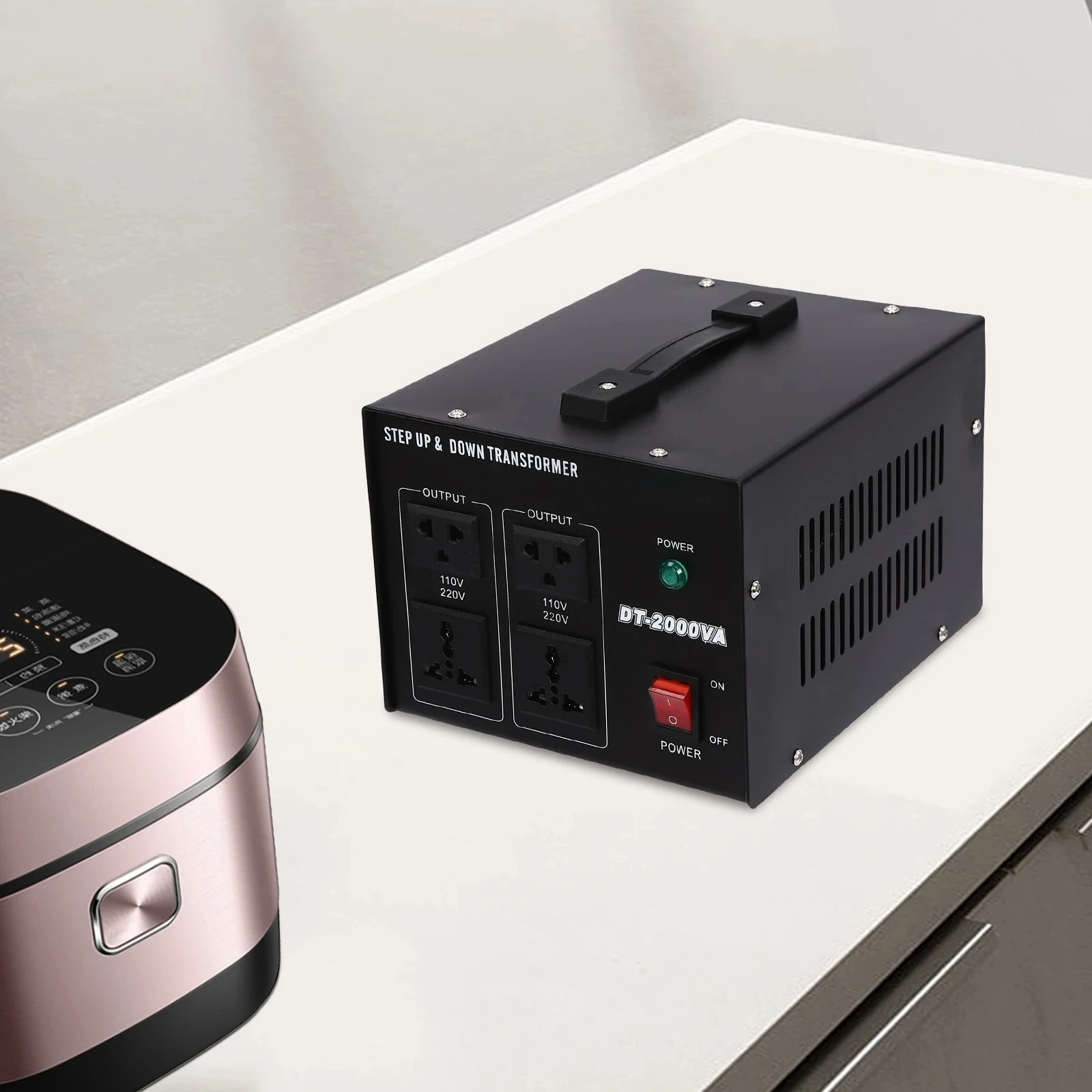 1000W-5000W 전압 변압기 스텝업/다운 전력 변환기 220V에서 110V로, 110V에서 220V로 가정용 기기용
