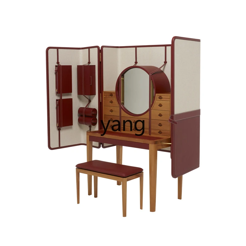 

L'm'm Simple Designer First Layer Cowhide Jewelry Cabinet Bedroom Multi-Functional Locker