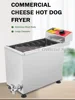 HomeWise 3KW Commercial Automatic Cheese Hot Dog Sticks Fryer Electric Korean Mozzarella Corn Dog Fryer Machine 21L Electric/Gas 1