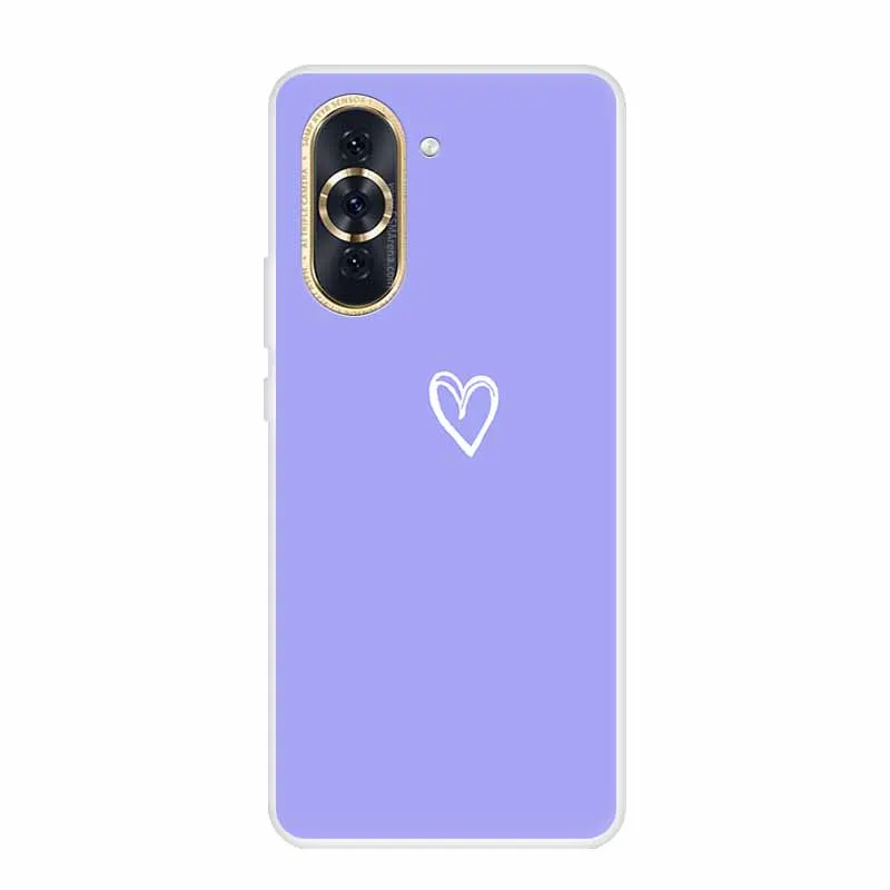 Huawei Nova 10 Pro Clear Marble Soft TPU Silicone Back Cover – Elegant Protective Case