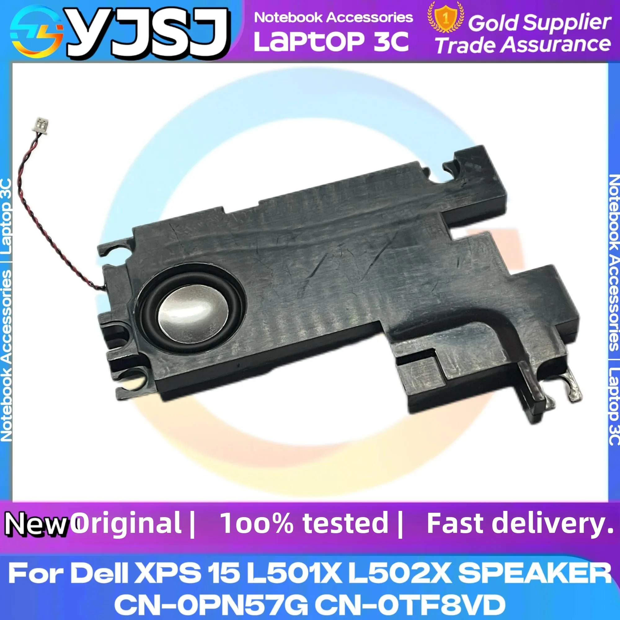 Laptop Speakers for Dell XPS 15 L501X L502X Subwoofer Left and Right Speaker Assembly 0PN57G 0TF8VD Tested