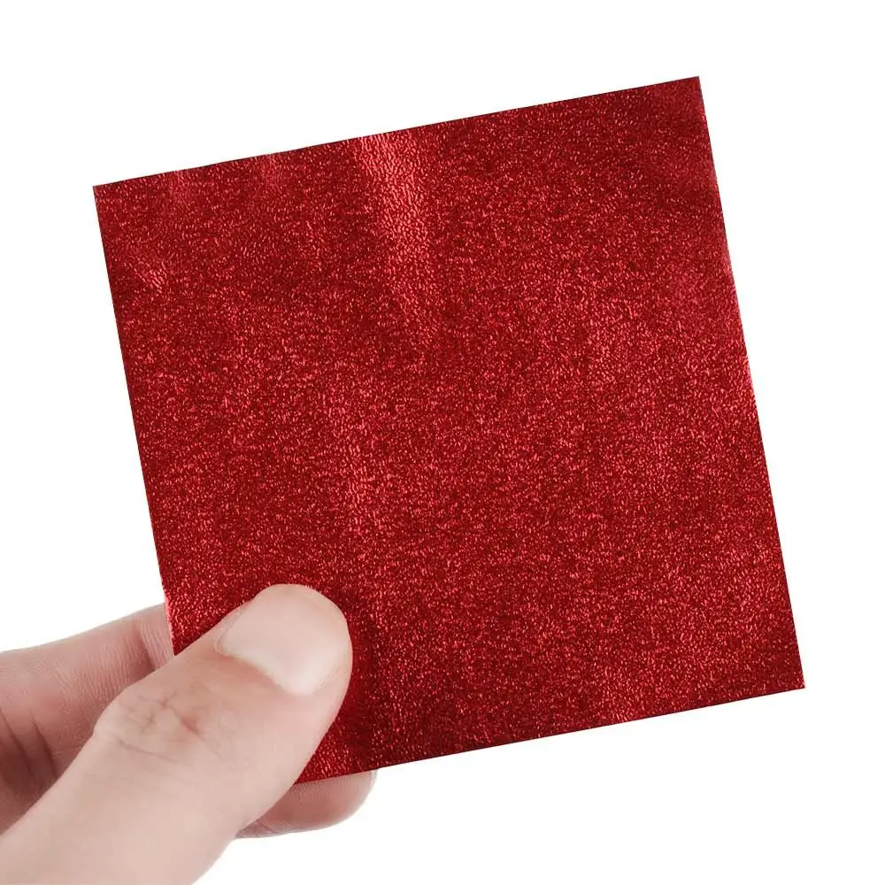 100 stücke Süßigkeiten Schokolade Aluminium folie Geschenk papier Süßigkeiten Farbe Dekor Zinn Lebensmittel vergoldet Hochzeits feier liefert Paket papier – Detail 24