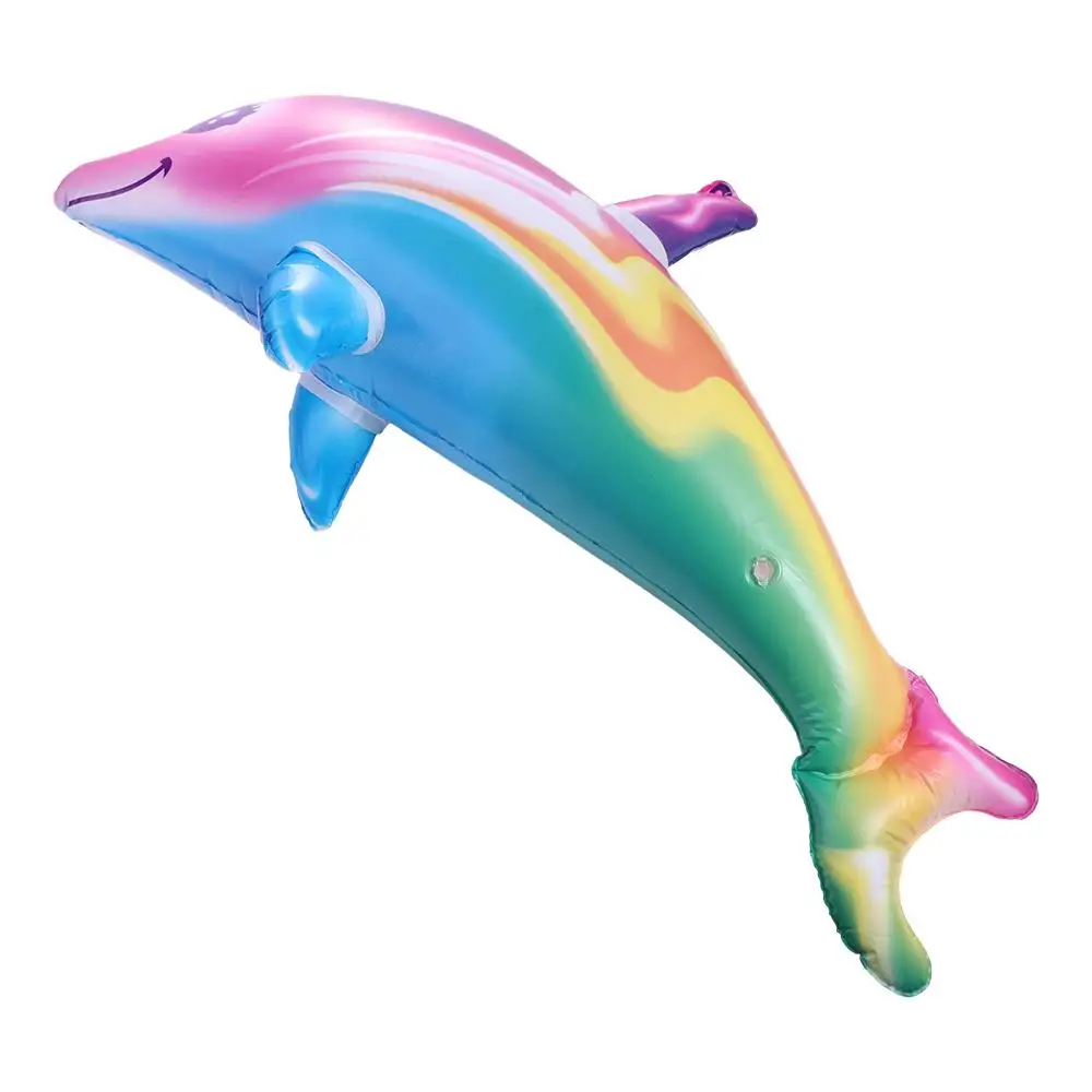 Dolphin Balloons Colorful Inflatable Dolphin PVC Material Multicolored Inflatable Dolphin Toy PVC Inflatable Toys 3