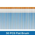 50 PCS Flat Brushs