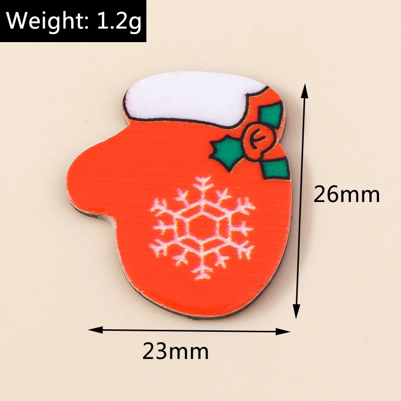 Leslie Mix 10/20/30 Stück neue Frohe Weihnachten Charms Harz Flatback Cabochons für DIY Schmuckherstellung Ohrringe Halskette Zubehör – Detail 19
