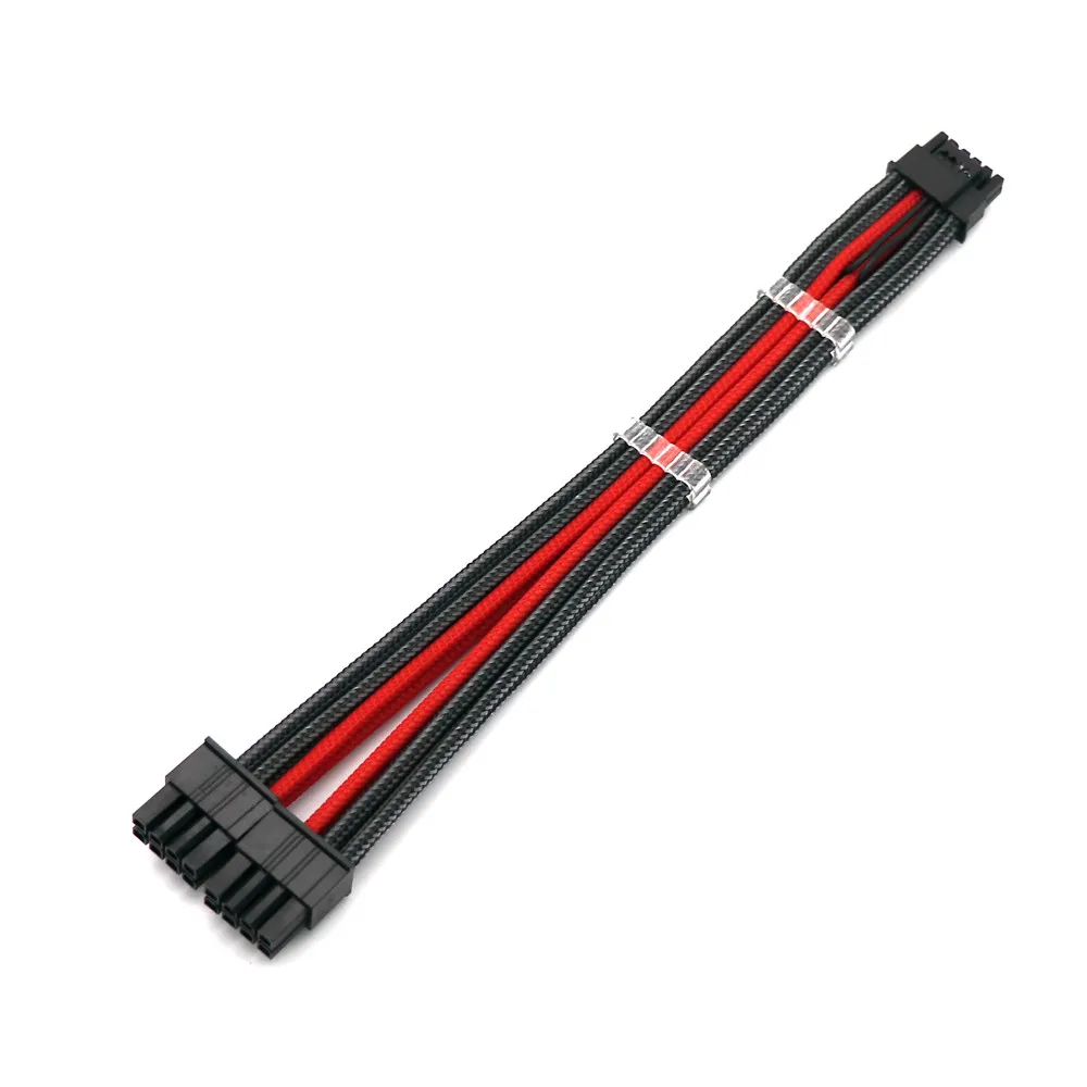 Cabo de Alimentação para Corsair Antec Psu Modelo 600w 12vhpwr 12 Mais 4pin para Pcs Cpu Masculino 8pin Atx 16awg Premium 2pcs - Imagem 4