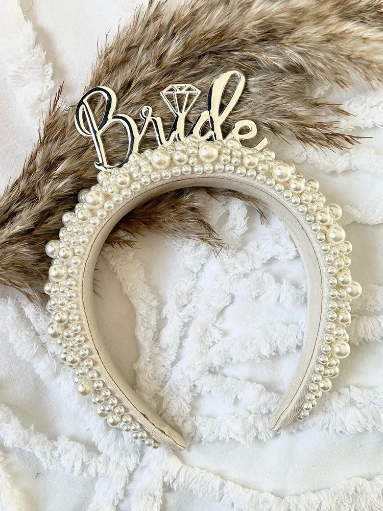 Sposa per essere fascia ragazze notte addio al nubilato addio al nubilato addio al nubilato Boho spiaggia matrimonio fidanzamento decorazione regalo luna di miele - immagine 5