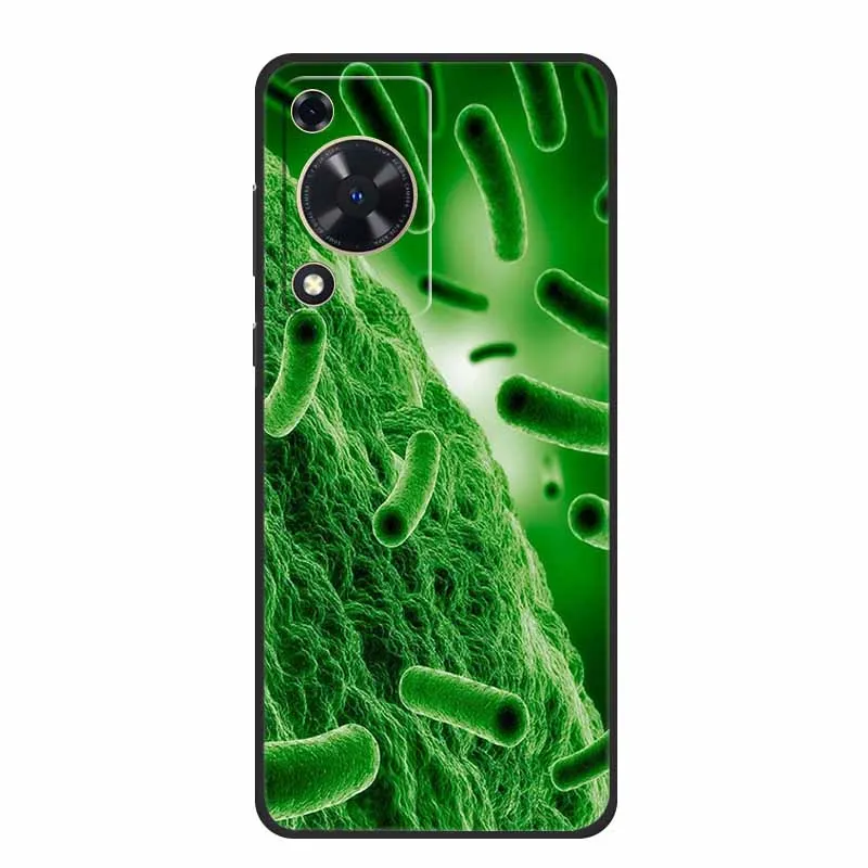 Black Silicone Soft Phone Case - Sleek Protective Back Cover