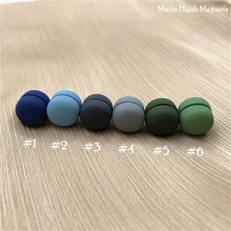 Hijab Brooch Strong Metal Plating Magnetic Hijab Clip Safe Scarf Accessories No Hole Pins Magnet Jewelry Set