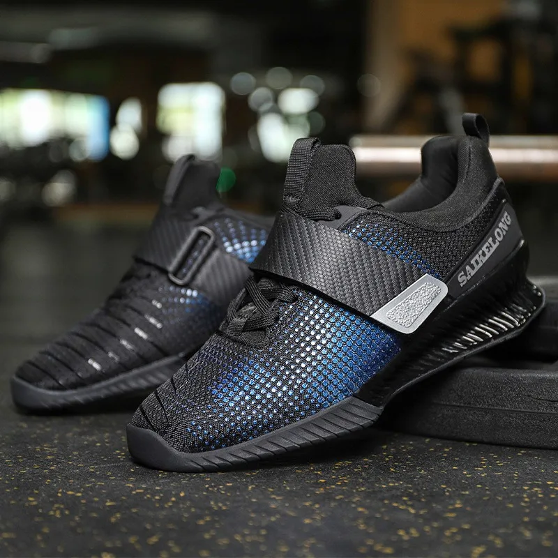 New Professional Men's High-quality Weightlifting Shoes Indoor Fitness Training Shoes Non Slip Squatting Weightlifting