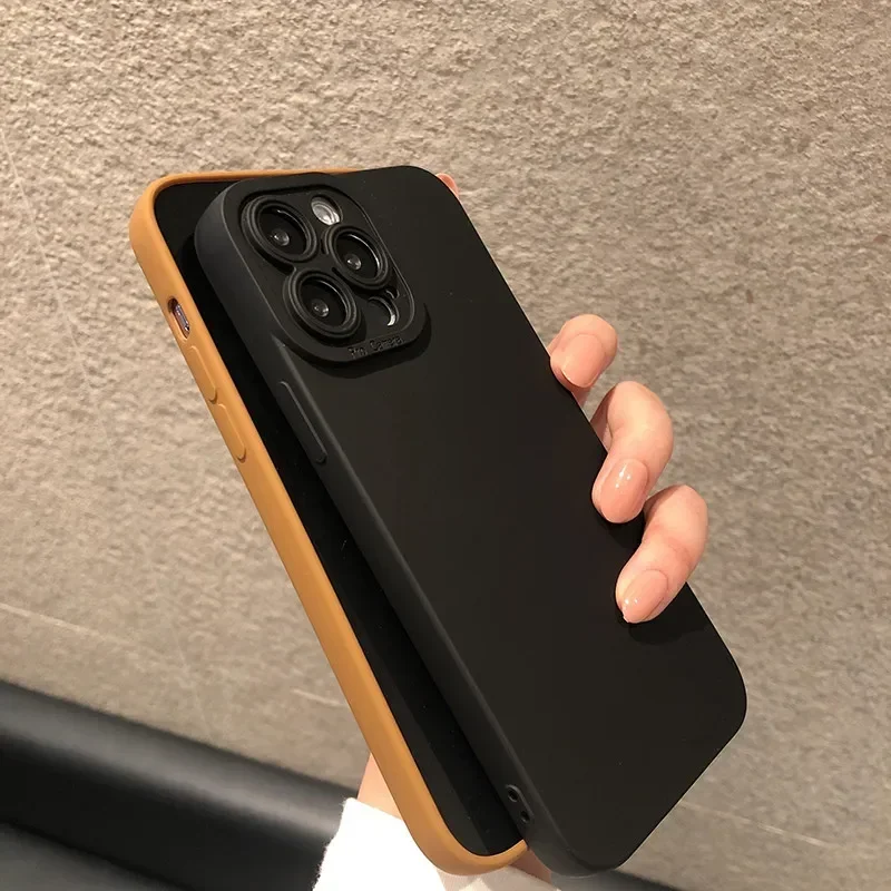 Sleek Soft Silicone Back Cover - Versatile Protective Phone Case