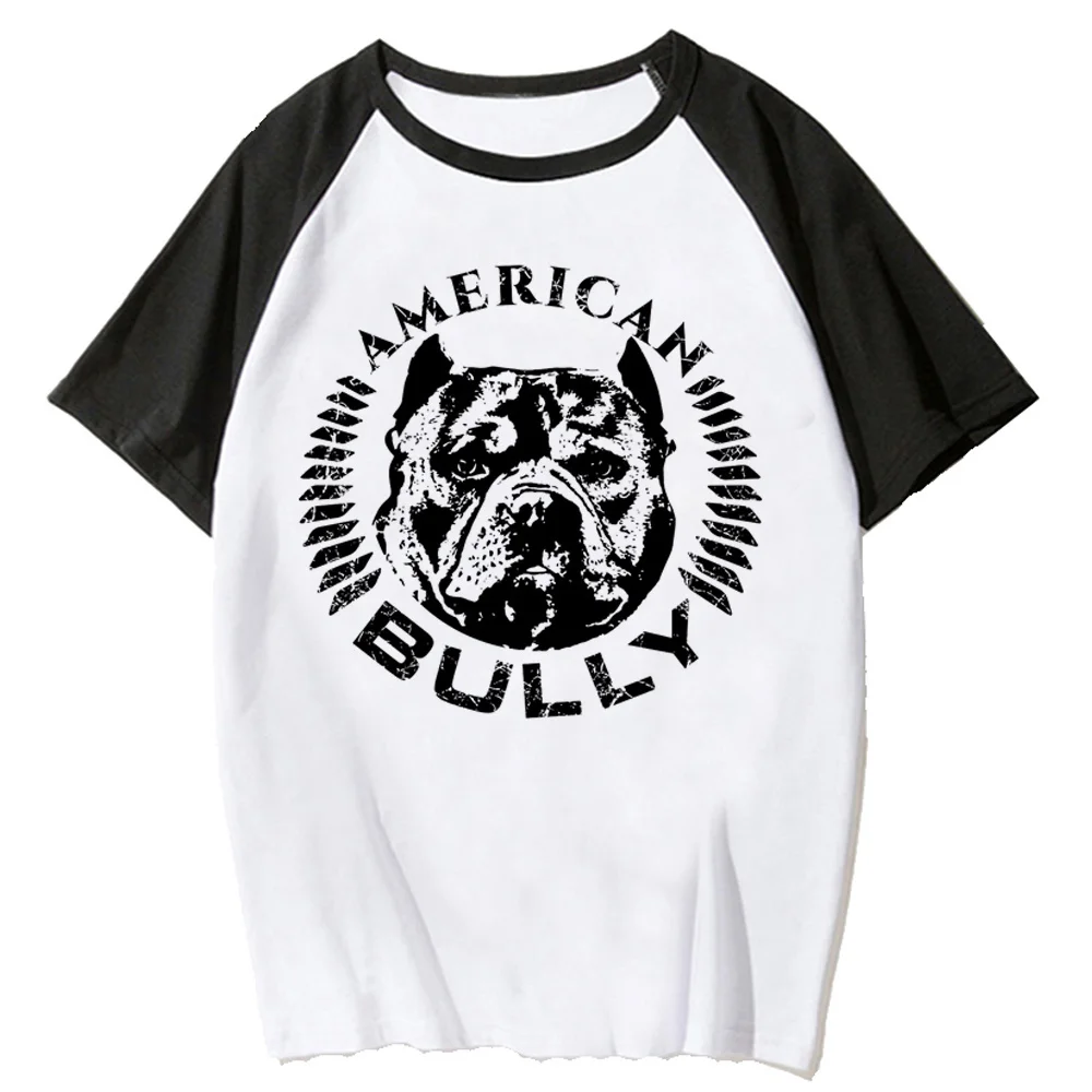 

Футболка American Bully, женские дизайнерские комиксные футболки Y2K, женская одежда Аниме y2k Харадзюку