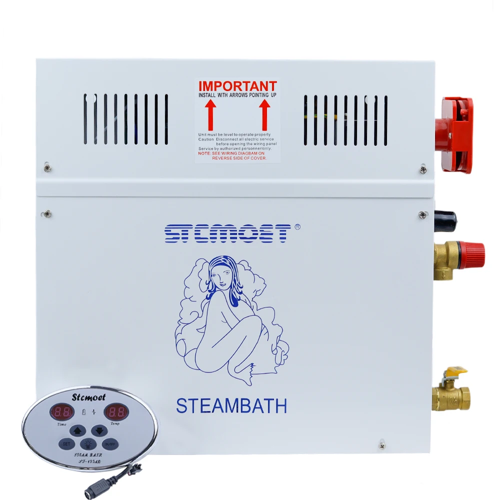3/4.5/6/9KW 220/380V Steam Generator For Sauna Room Bath Shower Power Home Heate