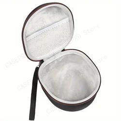 Durable EVA and Nylon Drop Protection Headphone Case with Portable Storage Bag (Black)