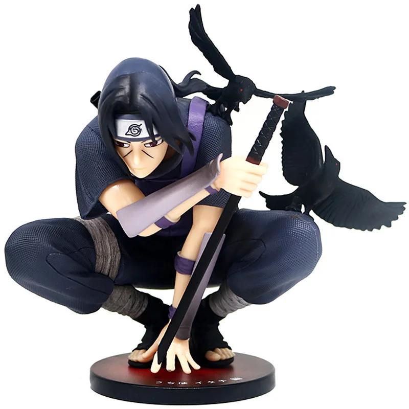 Naruto Uchiha Itachi Crouching Anbu Collector's Figurine Ornament
