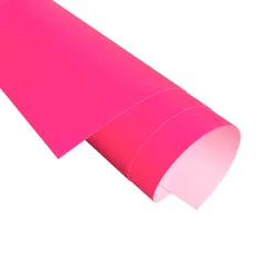 Vibrant Heat Transfer Vinyl for DIY Apparel and Accessories Decor (Rose Red)
