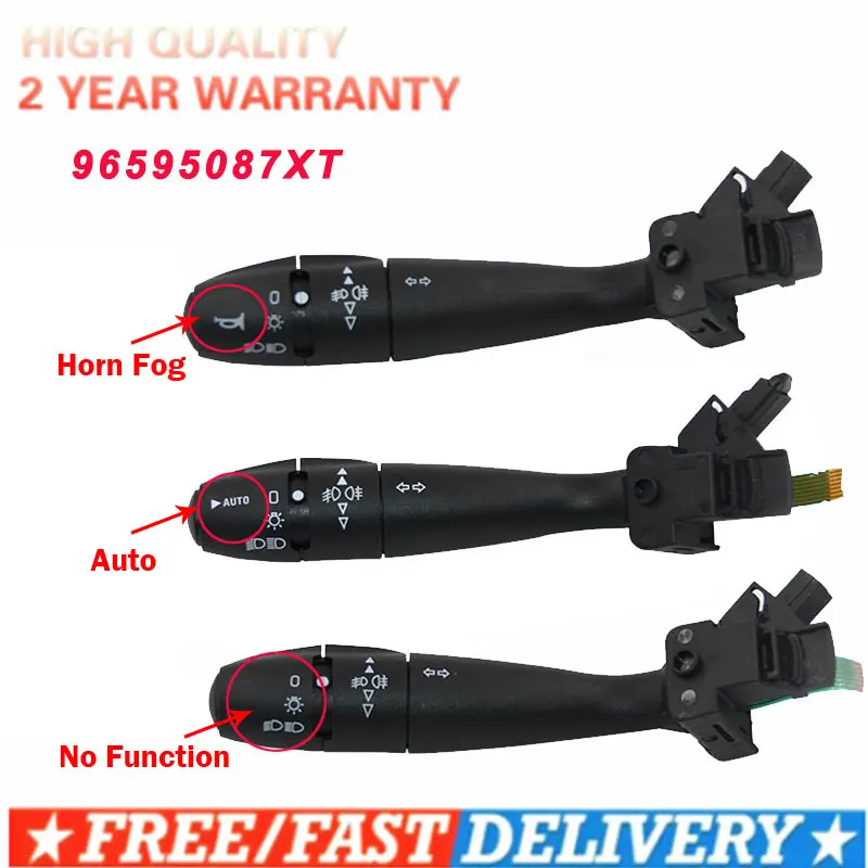 HZTWFC Blinkerschalter Für Peugeot - Lenksäulen Handler 206 307 308 3008 407