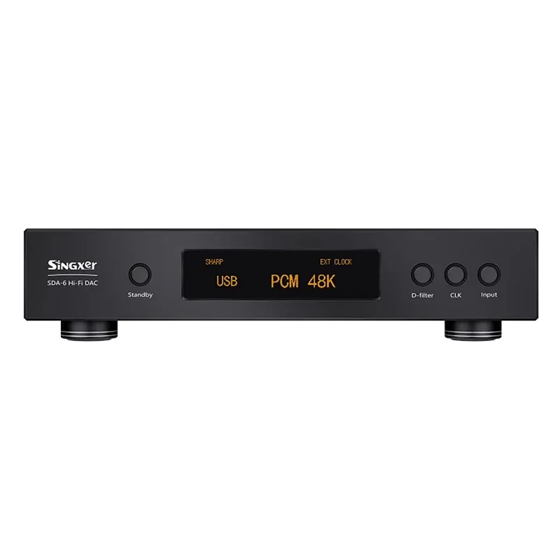 싱스커 SDA6 프로 2 디지털 오디오 디코더 HIFI DAC AK4191 AK4499EX*2 인터페이스 USB 네이티브 소스 하드 디코딩 DSD512 sda 6 pro2