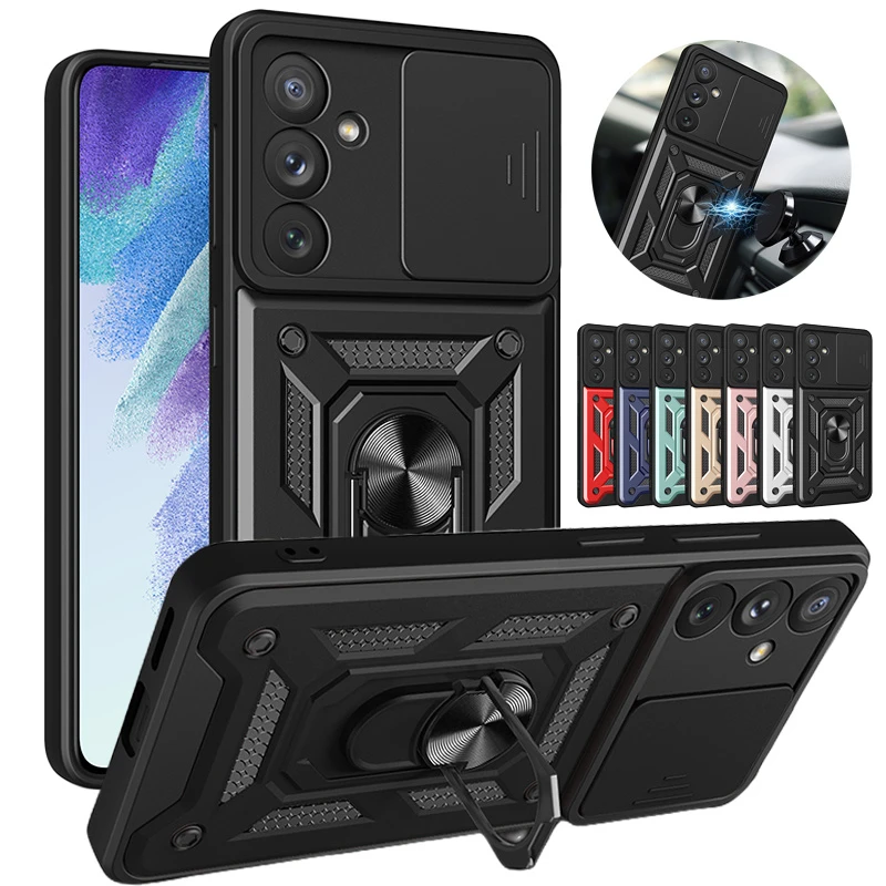 Per Samsung Galaxy A14 A34 A54 Custodia Magnetica Per Auto Anello Antiurto Custodia Per Telefono Armatura Per Samsung A14 A 34 54 14A Cover Posteriore