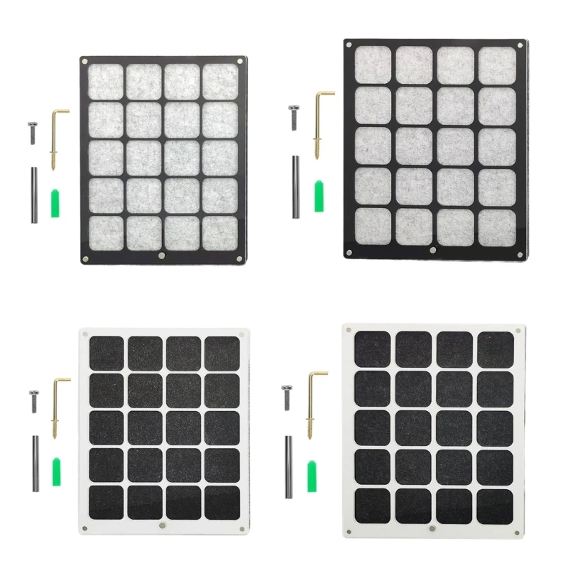 Pin Display Case Acrylic Brooch Pin Collections Display Organizers for Medals Jewelry Pin Collections Holder Tabletop & Wall