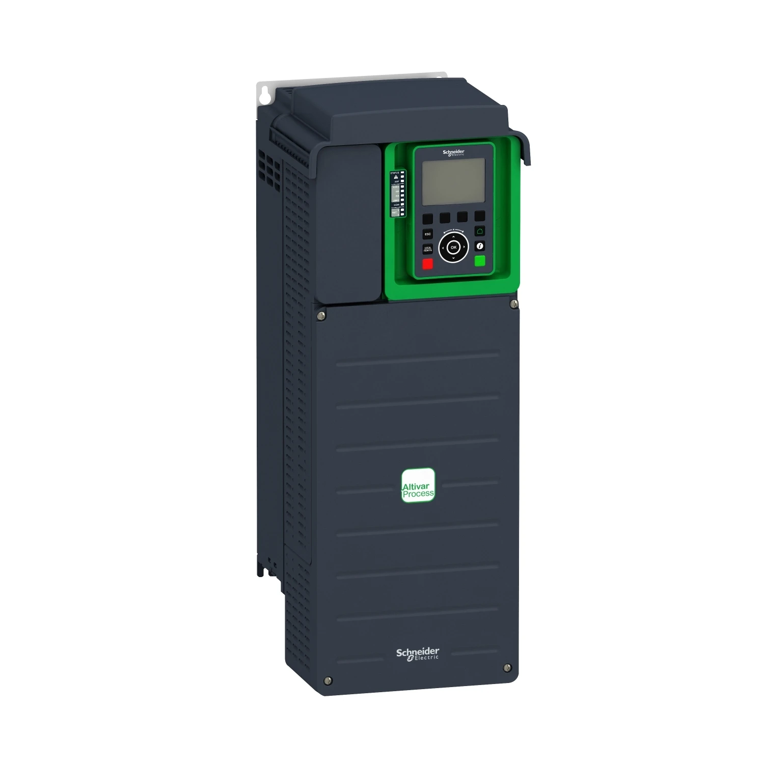 ATV930D18N4 variable speed drive, Altivar Process ATV900, ATV930, 18.5kW, 400 to 480V, with braking unit, IP21