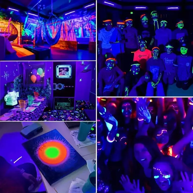 UV Black Light 1/2pcs glow light
