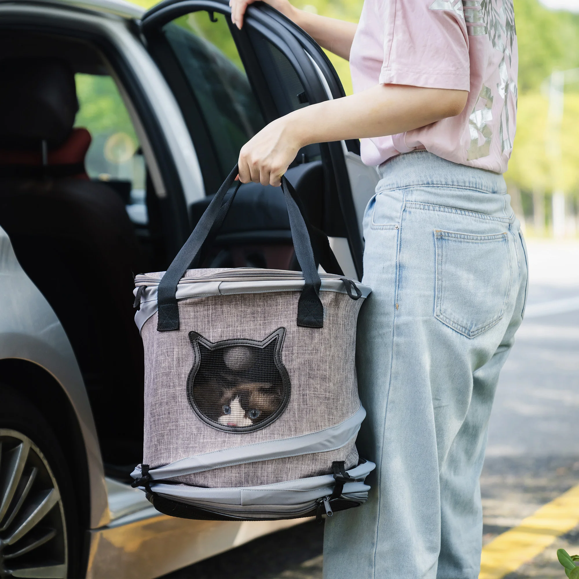 3 In 1 Portable Cat Travel Bag 4