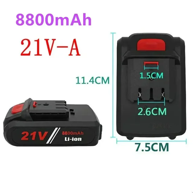 2025 nouveau 21V 36v 9800mah outil électrique batterie au lithium rechargeable générale tournevis électrique perceuse électrique batterie Li-ion 1