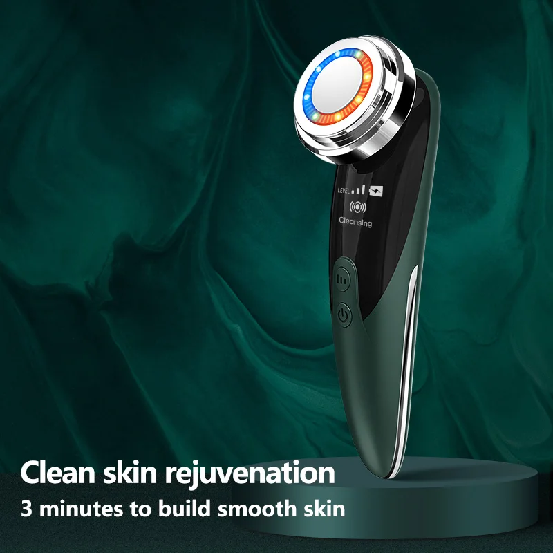 

EMS Lift Up Deep Clean Photon Rejuvenate Anti-wrinkle Hot Cold Skin Beauty Instrument for Face