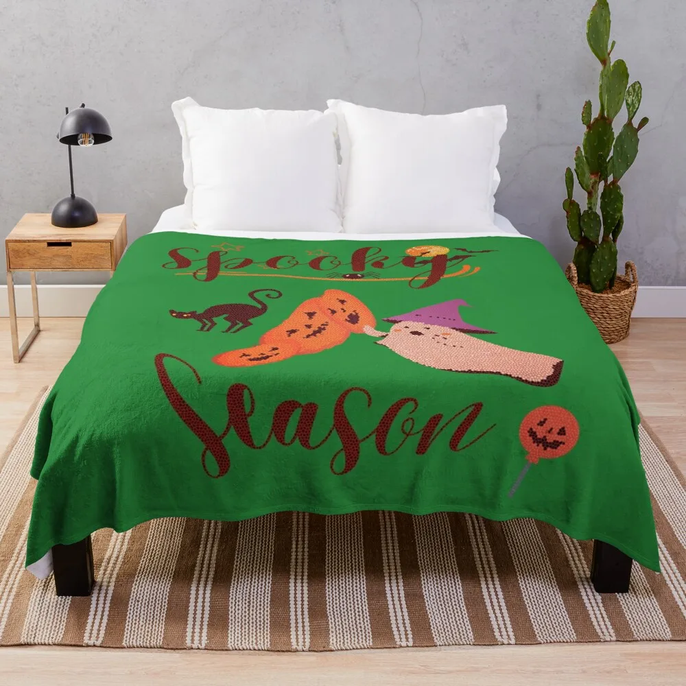 

Its Spooky Season Throw Blanket Multi-Purpose Fashion Sofa Blankets