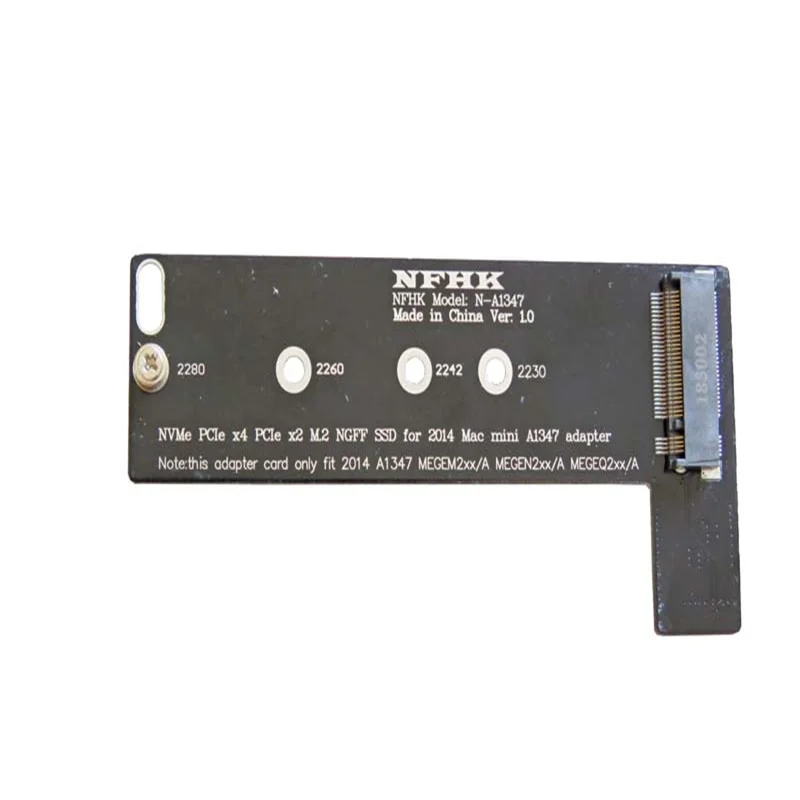 Nvme Pcie M.2 Ngff Ssd Per Cavo Disco Rigido Late 2014 Mac Mini A1347