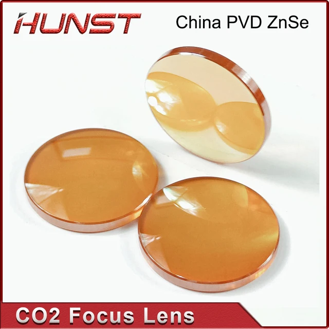 HUNST China Co2 PVD ZnSe Focus Lens Dia 12mm 18mm 19.05mm 20mm FL 38.1 50.8 63.5 76.2 101.6mm For Laser Engraving Cutting Machin 3