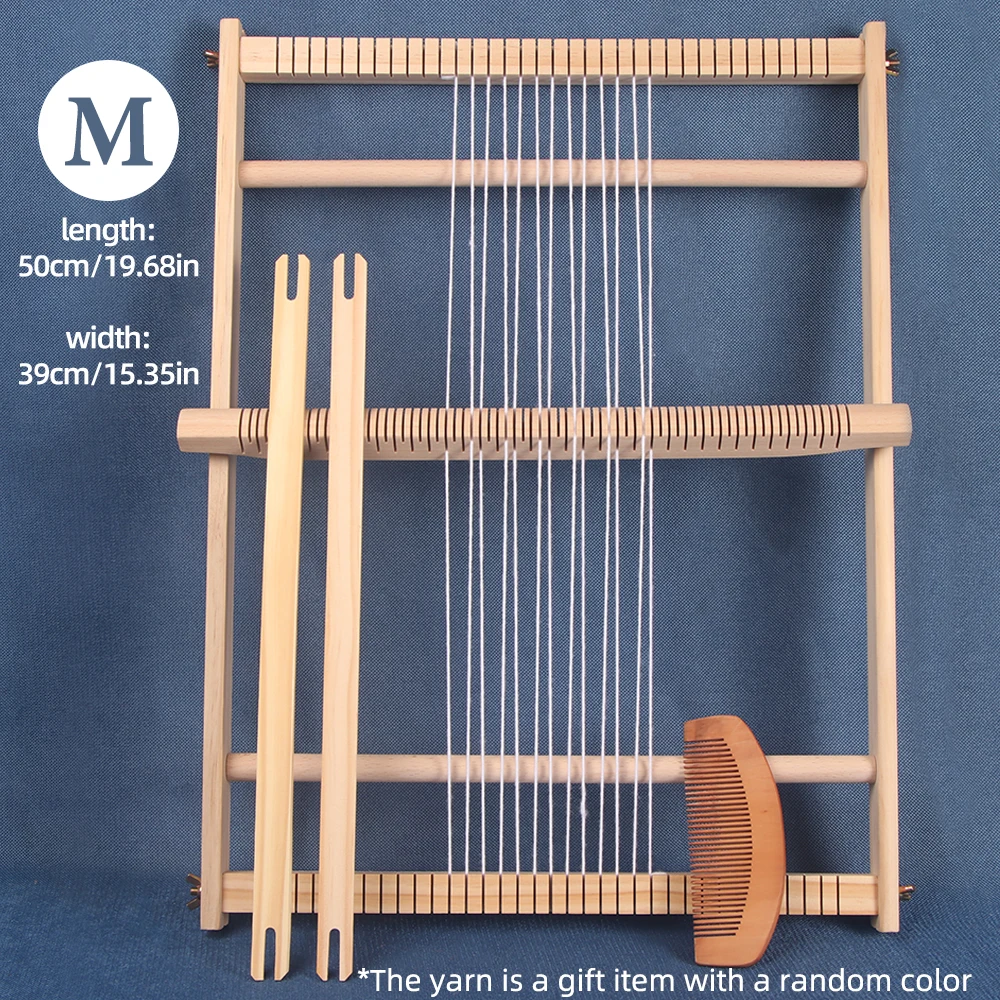 Wooden DIY Weaving Loom 3