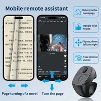 New Smart Fingertip Ring Remote Control Wireless Bluetooth Mobile Selfie Mice Selfie Video Automatic Page Turner Browsing 2025 - Image 4