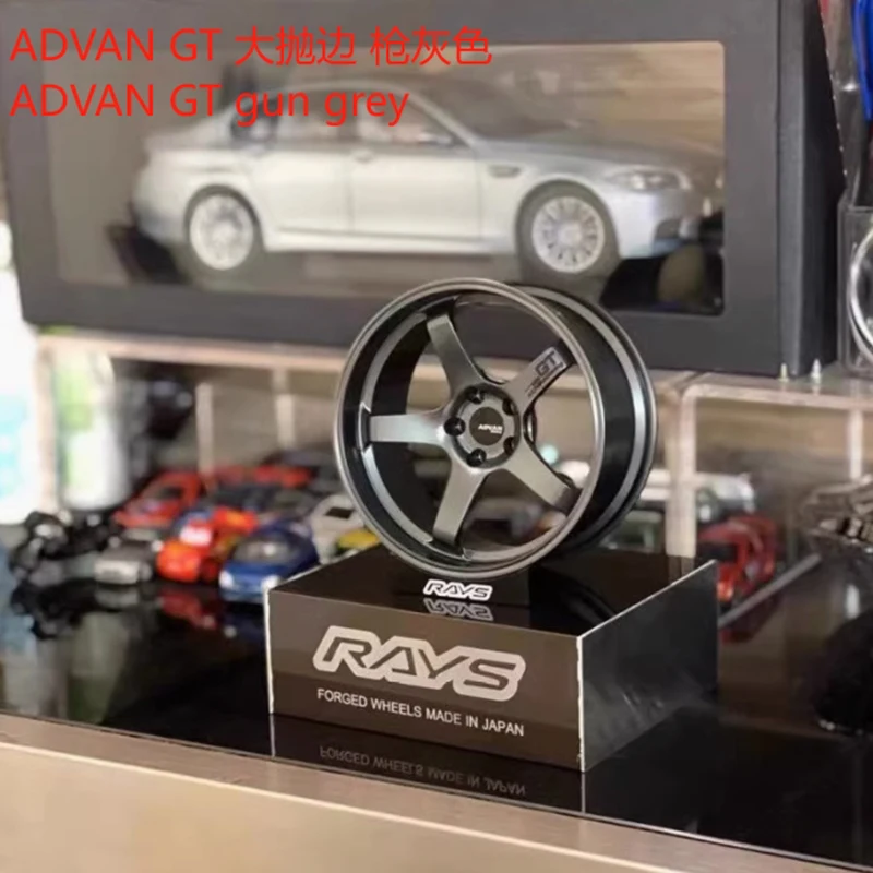 RAYS Metal Wheel RID Aluminum Alloy Simulation Forging Wheel Desktop Ornament