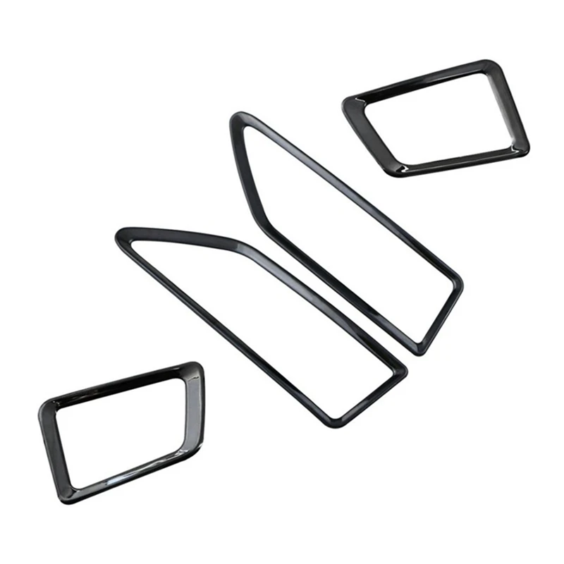 

Stainless Steel For Ford Ranger Everest Endeavor 2015+ Dashboard Air Condition Outlet Vent Cover Trim Accessories