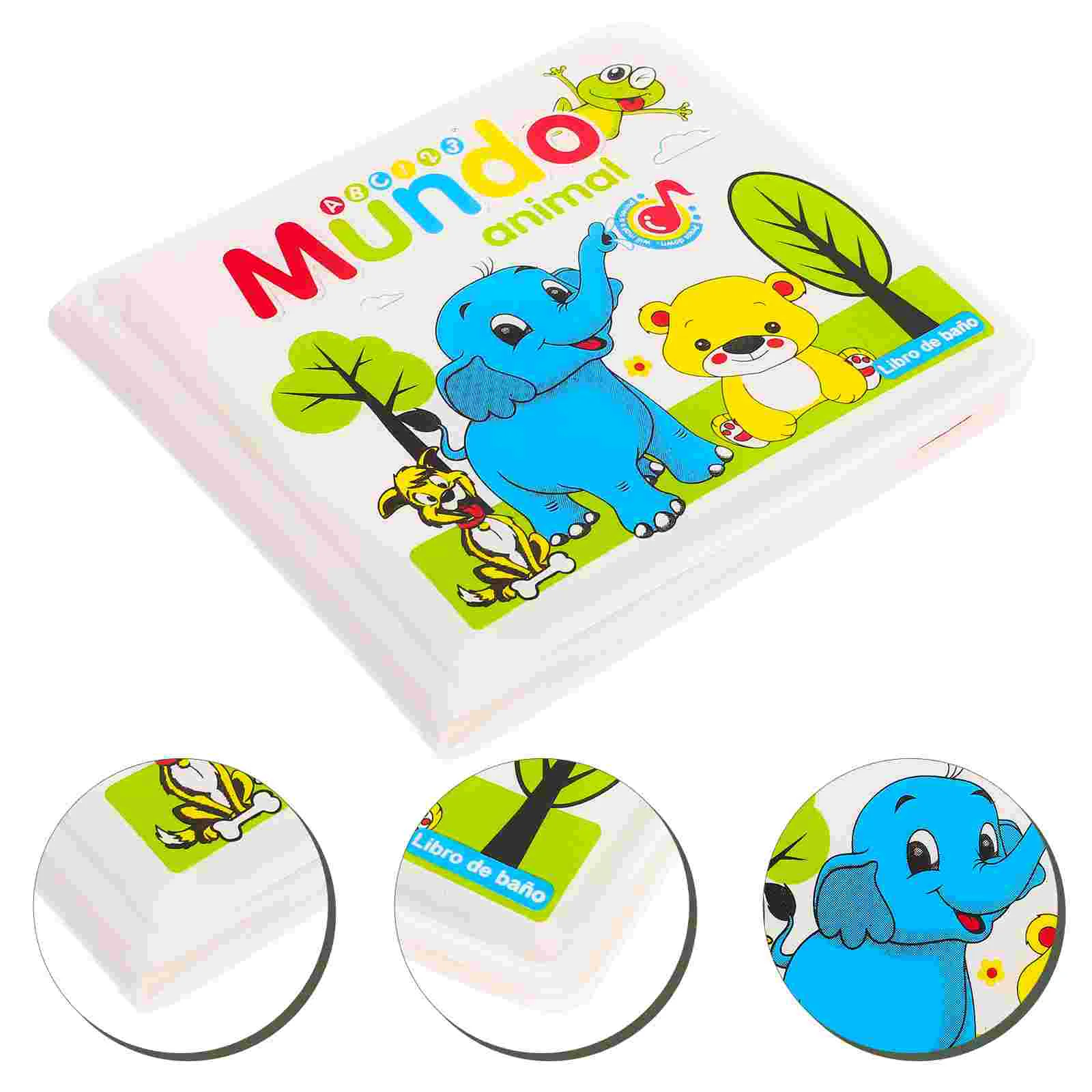 

Children's Bath Book Baby Books for Bathing Time Practical Shower Intelligent Toddler Eva Water Early Educational Floating