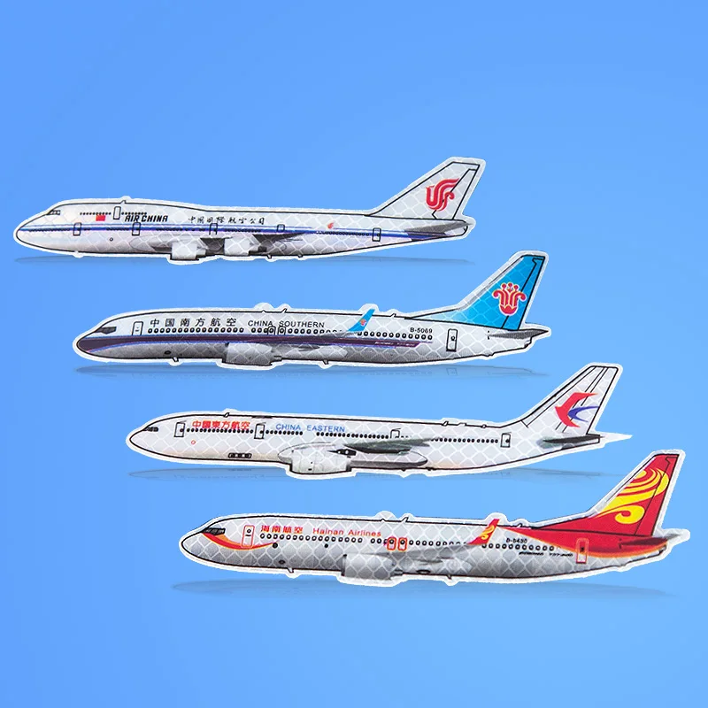 

China Airline Plane Model Sticker , reflective , Gift for Pilot Flight Crew Car