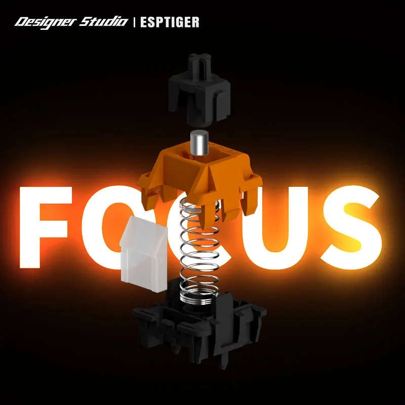 Designer ESPTIGER FOCUS HE RGB Magnetic Switches Factory Pre