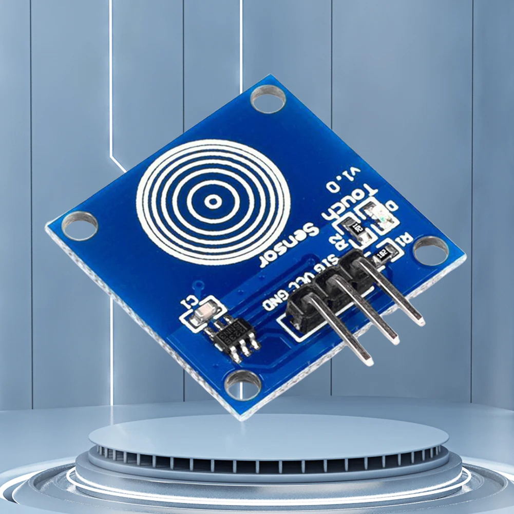 TTP223 터치 스위치 센서 용량성 터치 스위치 모듈 2-5.5V DC