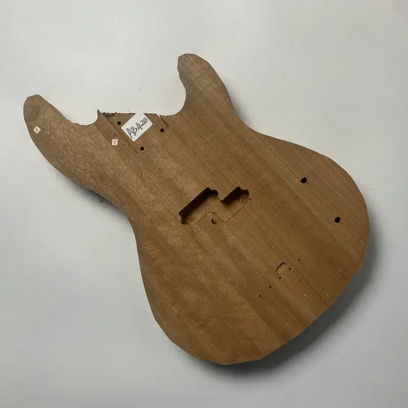 AB420UnfinsihedStockItemPBassElectricBassBodySolidRedwoodPB