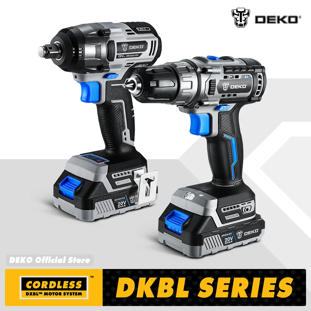 20v Max Brushless Cordless Drill Combo Kit, Electric Screwdriver